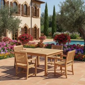 Windsor Rialto Armchair 5-Piece Dining Set