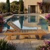 Capri Sun Lounger Adjusted Back & Side Tray