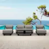 SET-902-AL 6-pc Granada Aluminum Deep Seating