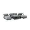 SET-902-AL 6-pc Granada Aluminum Deep Seating