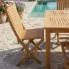 Windsor Comfort Chair 7-Piece Folding Dining Set