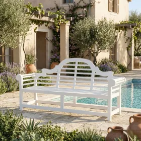 Marlborough 3-Seater Bench (White)