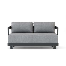 Granada Deep Seating Aluminum Loveseat