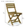 Alabama Folding Chair (Sold as a pair)
