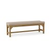 Hampton 3-Seater Backless Bench