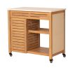 Valtan Bar Cart Natural