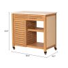 Valtan Bar Cart Natural