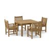 Windsor Classic Armchair 5-Piece Dining Table Set