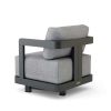 GranadaÊDeep Seating Aluminum Swivel Armchair