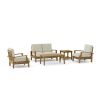 Bahama Brianna 5-Piece Deep Seating Loveseat Set
