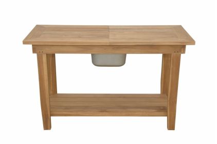 Nautilus Console Table w/ SS Container