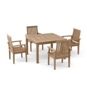 Windsor Brianna 5-Piece Dining Table Set