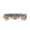 Circular Modular Deep Seating Set (SET-812)