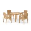 Bahama Sahara 5-Piece Bistro Table Set