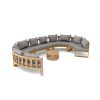 Circular Modular Deep Seating Set (SET-812)