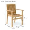 Sahara Stackable Dining Armchair