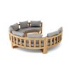 Circular Modular Deep Seating Set (SET-810)