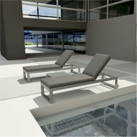 Lucca sun lounger 3-pieces set
