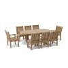 Bahama Sahara 9-Piece 78" Oval Dining Set
