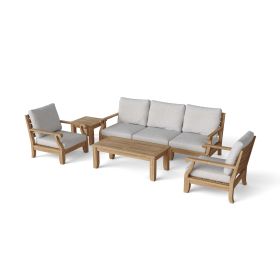 Riviera Luxe 7-Pieces Modular Set With Rectangular Table B