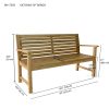 Victoria 3-Seater Bench