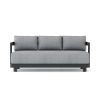 Granada Deep Seating Aluminum Sofa