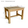 Casablanca 24" Backless Chair