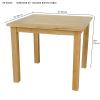 Bahama 35" Square Table Small Slats