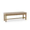 Casablanca 3-Seater Backless Bench