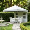Pop up canopy, sunshade, pergola, white