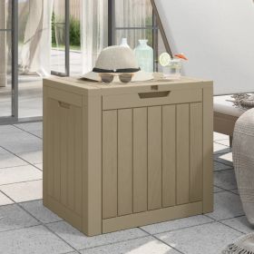 Garden Storage Box Grey Polypropylene (PP) Medium
