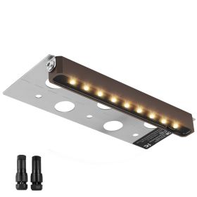 VEVOR LED Landscape Illumination, 6.8'' Wall Retention Lighting, 3W 12V-24V AC/DC Energy-Efficient Paver Illumination