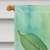 Connecticut Mountain Laurels in Watercolor House Flag Large Porch Sleeve Pole Decorative Outside Yard Banner Artwork Wall Hanging, Polyester