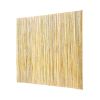 Natural Rolled Bamboo Fence, Eco-Friendly Bamboo Privacy Fence 4 ft H x 8 ft L x 0.75 in D. , Decorative Bamboo Privacy Screen for Garden, Backyard