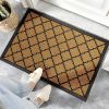 Front Door Mat Outside Entrance: All Weather Durable Welcome Mat for Indoor Outdoor Entryway, Patio
