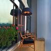 1500W Infrared Patio Heater Floor Lamp