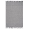 LOOM & LUXE Collection 5X7 White/Ivory /Medallion Indoor/Outdoor Area Rug