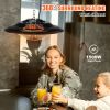 Hanging Patio Heater, 1500W Outdoor/Indoor Electric Space Infrared Heater