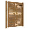 Garden Gate 39.4x59.1" Corten Steel Square Design