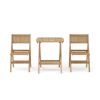 Windsor 3-Piece Square Bistro Set
