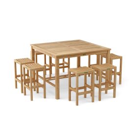 Windsor Montego 9-Pieces Square Bar Set