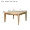 Brianna Square Coffee Table
