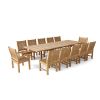 Valencia Sahara 13-Piece Rectangular Dining Set