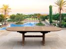 Sahara 9-Piece Dining Set w/ Stacking Armchair (SET-75)
