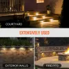 VEVOR LED Landscape Illumination, 6.8'' Wall Retention Lighting, 3W 12V-24V AC/DC Energy-Efficient Paver Illumination