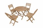 Chester Alabama 5-Piece Bistro Set