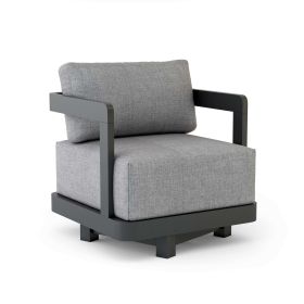 GranadaÊDeep Seating Aluminum Swivel Armchair