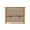Towel Console w/ 2-Shelf Table