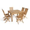 Windsor Classic Chair 7-Piece Folding Dining Set