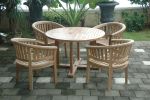 Tosca 5-Piece Dining Table Set